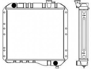 SAKURA  Automotive 1461-0306 radiatorius, variklio aušinimas
