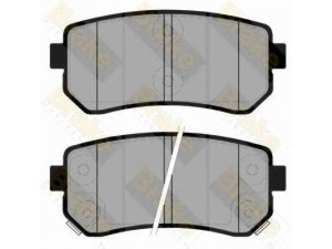Brake ENGINEERING PA1875 stabdžių trinkelių rinkinys, diskinis stabdys 
 Techninės priežiūros dalys -> Papildomas remontas
583021HA00, 583021MA00