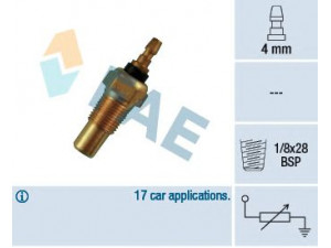 FAE 32310 siuntimo blokas, aušinimo skysčio temperatūra 
 Elektros įranga -> Jutikliai
37750-PC1-004, G607-18-510