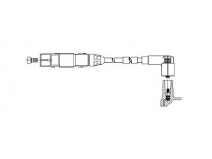 BREMI 192/68 uždegimo laidas 
 Kibirkšties / kaitinamasis uždegimas -> Uždegimo laidai/jungtys
1032702, 95VW-12281-DB, N 907 680 04