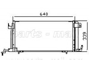 PARTS-MALL PXNCX-051L kondensatorius, oro kondicionierius 
 Oro kondicionavimas -> Kondensatorius
6455AW, 6455W2, 9627152180, 9646061880