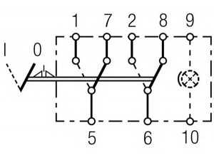 HELLA 6EH 007 832-671 jungiklis
153 5526