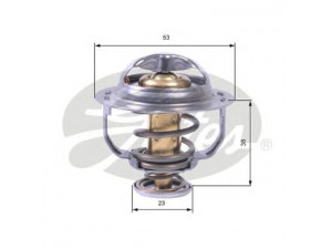 GATES TH42895G1 termostatas, aušinimo skystis 
 Aušinimo sistema -> Termostatas/tarpiklis -> Thermostat
06J121113, 06J121113A, 06J121113C