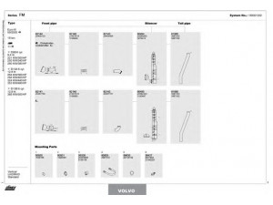 DINEX 180001002 išmetimo sistema 
 Išmetimo sistema -> Išmetimo sistema, visa