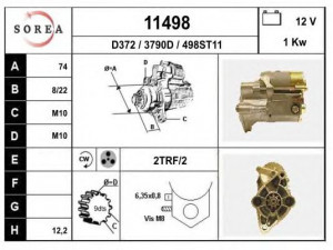 EAI 11498 starteris
2810015110