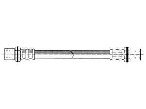 KAWE 511241 stabdžių žarnelė