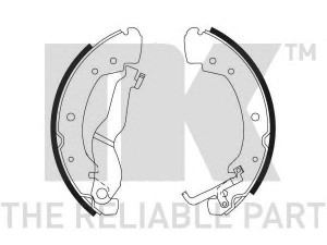 NK 2747549 stabdžių trinkelių komplektas 
 Techninės priežiūros dalys -> Papildomas remontas
701609531, 701609531A, 701609531D