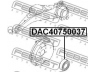 FEBEST DAC40750037 rato guolis
5027620, EC01-26-139A, EC01-26-151A