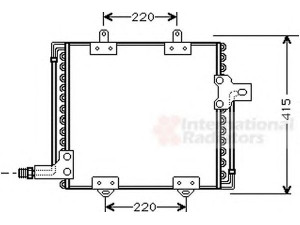 VAN WEZEL 43005181 kondensatorius, oro kondicionierius 
 Oro kondicionavimas -> Kondensatorius
77 00 800 986, 7700800986