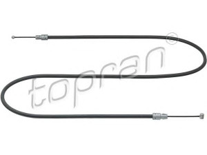 TOPRAN 114 589 trosas, stovėjimo stabdys 
 Stabdžių sistema -> Valdymo svirtys/trosai
7L0 721 556, 7L0 721 556B, 955 423 141 00