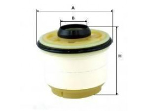 UNIFLUX FILTERS XN751 kuro filtras 
 Degalų tiekimo sistema -> Kuro filtras/korpusas
18604-00021, 23300-87317, 23390 0L010