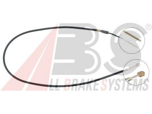 A.B.S. K10035 trosas, stovėjimo stabdys 
 Stabdžių sistema -> Valdymo svirtys/trosai
116334203000, 11633420300000, 11646006000000