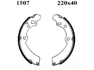 BSF 01507 stabdžių trinkelių komplektas 
 Techninės priežiūros dalys -> Papildomas remontas
5320070800, 5320170A00, 5320170A10