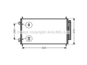 AVA QUALITY COOLING HDA5214 kondensatorius, oro kondicionierius