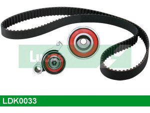 LUCAS ENGINE DRIVE LDK0033 paskirstymo diržo komplektas 
 Techninės priežiūros dalys -> Papildomas remontas