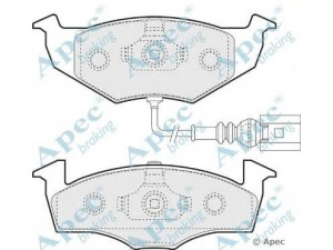 APEC braking PAD1406 stabdžių trinkelių rinkinys, diskinis stabdys 
 Techninės priežiūros dalys -> Papildomas remontas
6Q0698151B, 6Q0698151B
