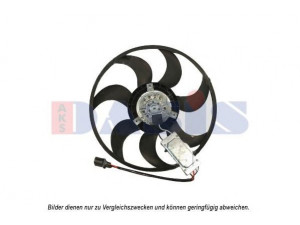 AKS DASIS 048066N ventiliatorius, radiatoriaus 
 Aušinimo sistema -> Radiatoriaus ventiliatorius
95562413600, 95562413601, 7L0959455G