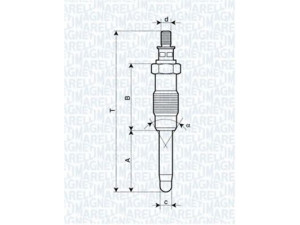 MAGNETI MARELLI 061830166304 kaitinimo žvakė 
 Kibirkšties / kaitinamasis uždegimas -> Kaitinimo kaištis
116610535800, 116610535800/00, 116760535801