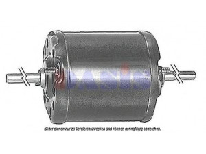 AKS DASIS 740045N elektrovariklis, vidinis pūtiklis