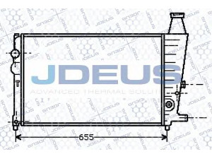 JDEUS 007V05 radiatorius, variklio aušinimas 
 Aušinimo sistema -> Radiatorius/alyvos aušintuvas -> Radiatorius/dalys
95495038, 95495384