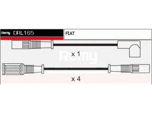 DELCO REMY DRL165 uždegimo laido komplektas 
 Kibirkšties / kaitinamasis uždegimas -> Uždegimo laidai/jungtys
75 965 50, 75 978 31, 76 913 27
