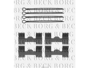 BORG & BECK BBK1210 priedų komplektas, diskinių stabdžių trinkelės 
 Stabdžių sistema -> Diskinis stabdys -> Stabdžių dalys/priedai