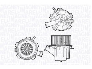 MAGNETI MARELLI 069412706010 vidaus pūtiklis 
 Šildymas / vėdinimas -> Orpūtė/dalys
451 835 00 07, 4518350007, A 451 835 00 07