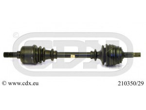 CDX 210350/29 kardaninis velenas 
 Ratų pavara -> Kardaninis velenas
