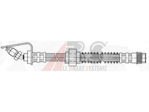 A.B.S. SL 5728 stabdžių žarnelė 
 Stabdžių sistema -> Stabdžių žarnelės
4500131, 7700 302 379, 9160431