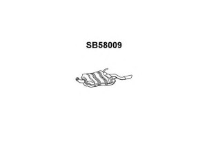 VENEPORTE SB58009 galinis duslintuvas 
 Išmetimo sistema -> Duslintuvas
5122064