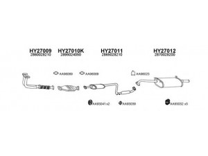 VENEPORTE 270036 išmetimo sistema 
 Išmetimo sistema -> Išmetimo sistema, visa