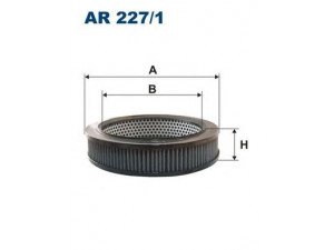 FILTRON AR227/1 oro filtras 
 Techninės priežiūros dalys -> Techninės priežiūros intervalai