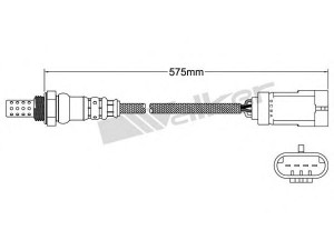 WALKER PRODUCTS 250-241083 lambda jutiklis 
 Išmetimo sistema -> Jutiklis/zondas
8200034964