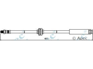 APEC braking HOS3976 stabdžių žarnelė 
 Stabdžių sistema -> Stabdžių žarnelės
51805325, 51805325