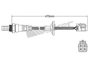 WALKER PRODUCTS 250-241040 lambda jutiklis
392102B070