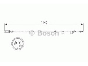 BOSCH 1 987 473 525 įspėjimo kontaktas, stabdžių trinkelių susidėvėjimas 
 Stabdžių sistema -> Susidėvėjimo indikatorius, stabdžių trinkelės
34 35 6 792 573