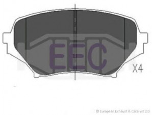 EEC BRP1247 stabdžių trinkelių rinkinys, diskinis stabdys 
 Techninės priežiūros dalys -> Papildomas remontas