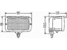 HELLA 1LB 007 145-047 priekinis žibintas
001 452 90, AZ 56 492