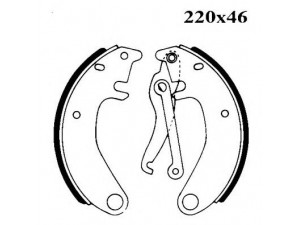 BSF 01002 stabdžių trinkelių komplektas 
 Techninės priežiūros dalys -> Papildomas remontas
AM451016A, BNL4515918