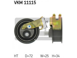 SKF VKM 11115 įtempiklio skriemulys, paskirstymo diržas 
 Techninės priežiūros dalys -> Papildomas remontas
06B 109 243, 06B 109 243, 06B 109 243