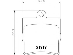 HELLA PAGID 8DB 355 008-461 stabdžių trinkelių rinkinys, diskinis stabdys 
 Techninės priežiūros dalys -> Papildomas remontas
5126300AA, 5139902AA, 0024207120