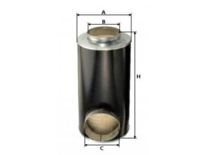 UNIFLUX FILTERS XA933 oro filtras