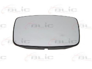 BLIC 6102-02-1293919P veidrodėlio stiklas, išorinis veidrodėlis 
 Kėbulas -> Keleivių kabina -> Veidrodėlis
0018112633