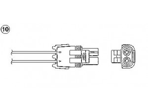 NGK 1807 lambda jutiklis 
 Variklis -> Variklio elektra
7700 860 246, 77 00 860 246