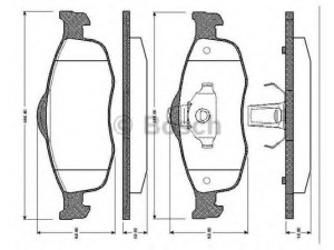 BOSCH 0 986 TB2 240 stabdžių trinkelių rinkinys, diskinis stabdys 
 Techninės priežiūros dalys -> Papildomas remontas
1073731, 1079347, 1095201, 1096942