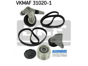 SKF VKMAF 31020-1 V formos rumbuotas diržas, komplektas 
 Techninės priežiūros dalys -> Techninės priežiūros intervalai
022 903 119 B, 022 903 119 D, 038 145 278
