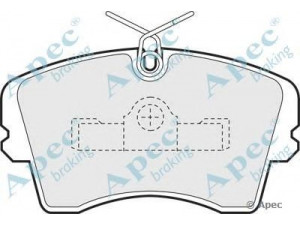 APEC braking PAD436 stabdžių trinkelių rinkinys, diskinis stabdys 
 Techninės priežiūros dalys -> Papildomas remontas
1605681, 1605798