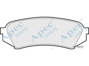 APEC braking PAD1099 stabdžių trinkelių rinkinys, diskinis stabdys 
 Techninės priežiūros dalys -> Papildomas remontas
0446660030, 0446660070, 446660030
