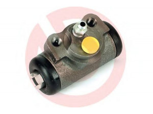 BREMBO A 12 404 rato stabdžių cilindras 
 Stabdžių sistema -> Ratų cilindrai
MB500739, MD500739, MR493393, 0986475919