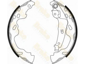 Brake ENGINEERING SH2546 stabdžių trinkelių komplektas 
 Techninės priežiūros dalys -> Papildomas remontas
4241N2, 4708598, 93193429, 4241N2